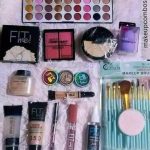 Makeup combo set with Miss Rose Eyeshadow Palette